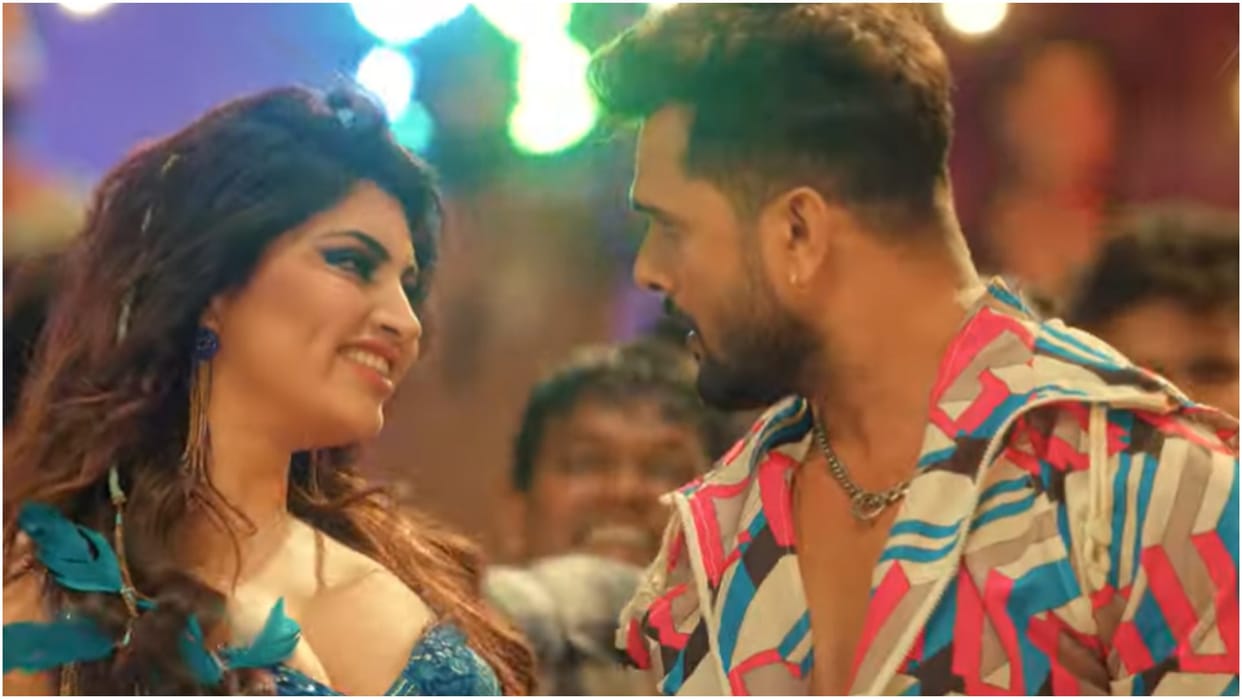 Khesari Lal Yadav and Akanksha Puri New Bhojpuri Song Loha Garam Release SRK Music