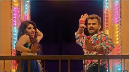 Khesari Lal Yadav and Akanksha Puri New Bhojpuri Song Loha Garam Release SRK Music