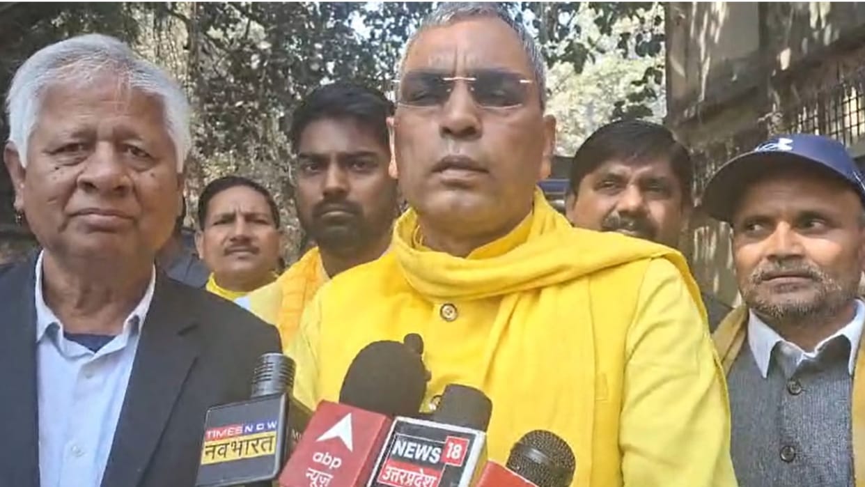 Om Prakash Rajbhar message of peace reacted to Maulana Kalbe Jawad statement