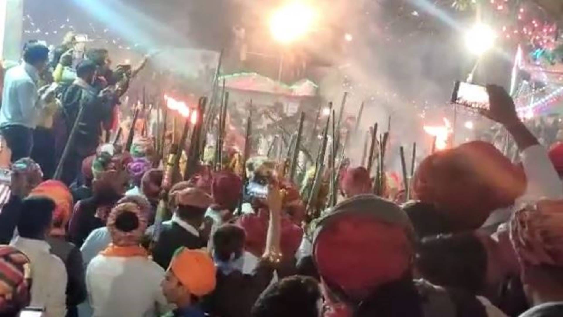 Rajasthan Unique Holi Tradition Menar Village Celebrates Holi with Gunpowder Jamra Beej Festival