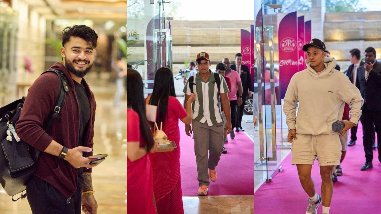 IPL 2025 Preparations for IPL 2025 started Rajasthan Royals players reached Jaipur