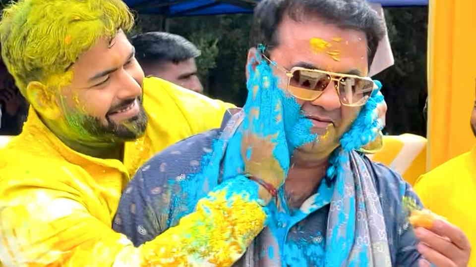 Sakshi Pant Wedding Brother Rishabh Pant rejoiced in sister mehndi and haldi ceremony in Mussoorie Photos