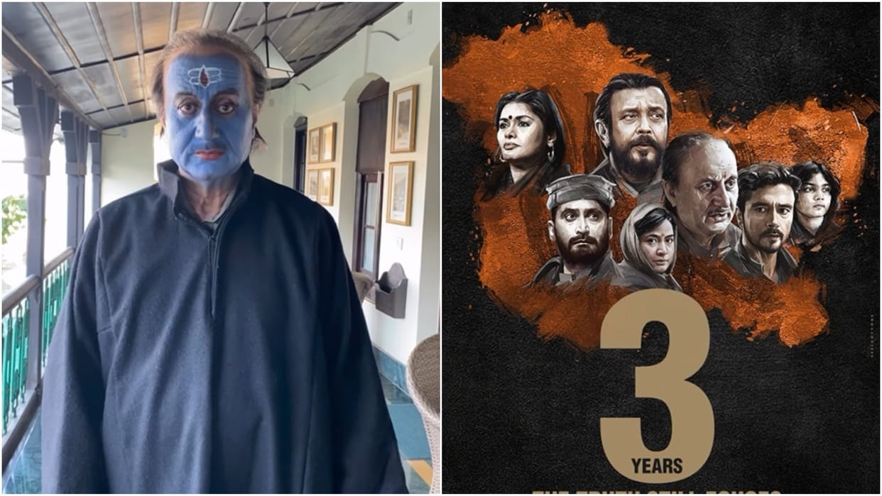 Mithun Chakraborty Anupam Kher Vivek Agnihotri Movie The Kashmir Files completed Three Years of its release