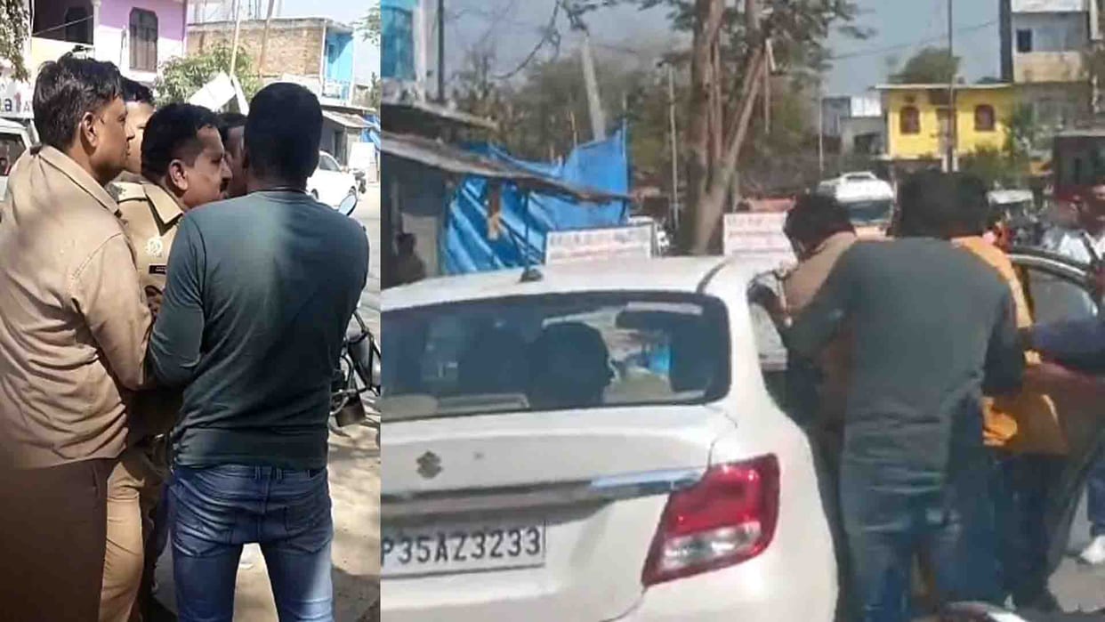 Vigilance caught the inspector red handed while taking bribe to remove the name from FIR of road accident