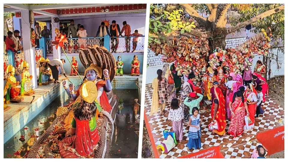 Fair organized at Vishnudham temple of Oteband situated on the border of Balod and Durg district