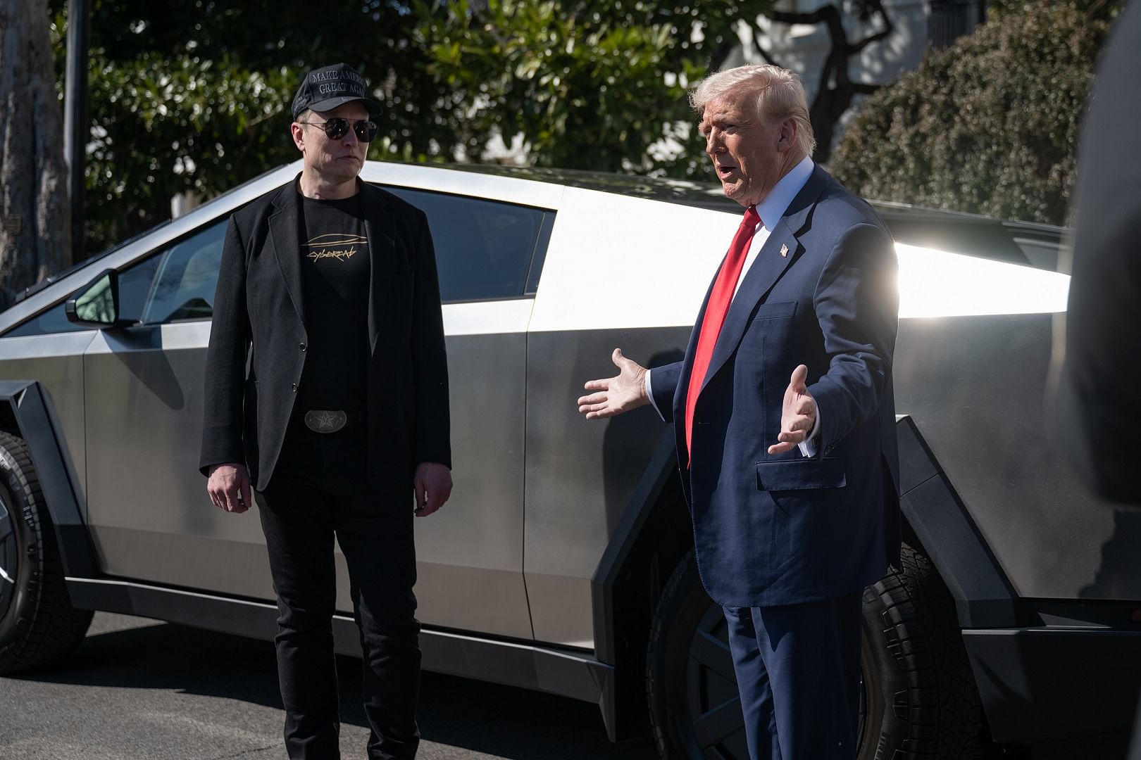 Donald Trump Elon Musk at White House, USA
