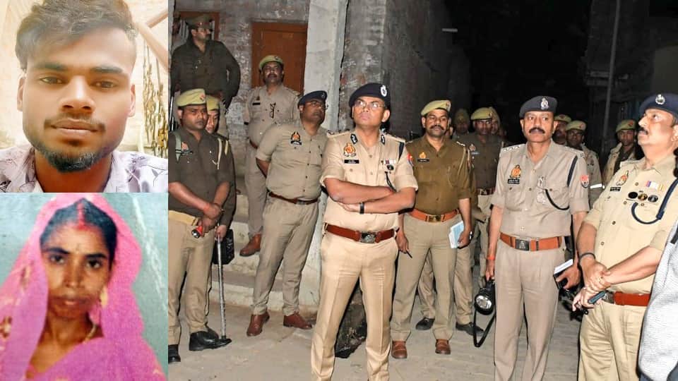 Kaushambi Double Murder accused Shani dodged police was left 950 meters behind