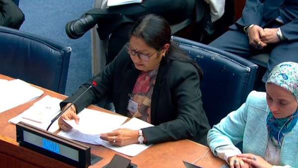 Annapurna Devi address at UN Gender equality India commitment focus on Health and Nutrition