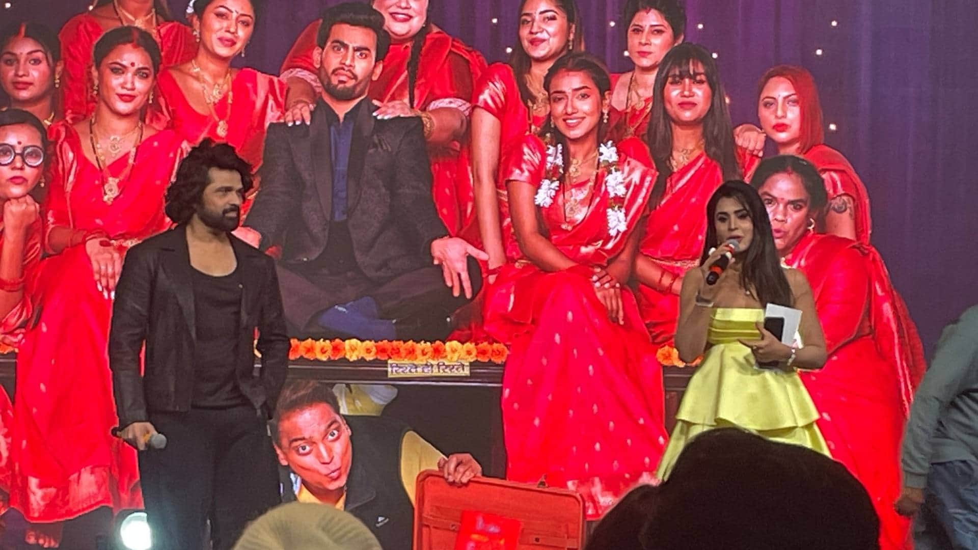 rekha spotted at Ganesh Acharya film Pintu Ki Pappi music launch actress repeat movie Silsila dialogue