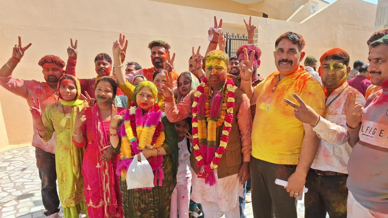Kaithal: Beant Kaur won with the lowest margin of one vote in Nagarpalika Sewan whereas Dolly Saini won with t