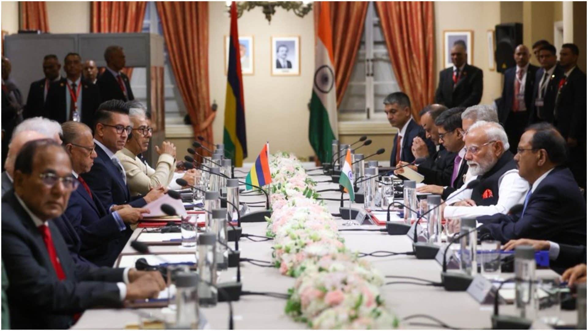 PM Narendra Modi and Navinchandra Ramgoolam agreements between India Mauritius Know all about it