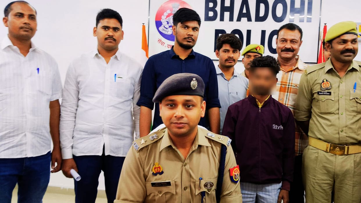 Kidnapping plotter arrested in bhadohi taken loan from finance company made plan