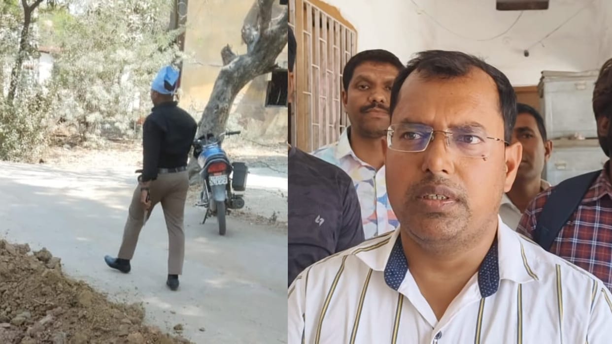 Bihar News : Criminal attacked Housing Assistant MNREGA Office Campus attempt to murder case Aurangabad Bihar