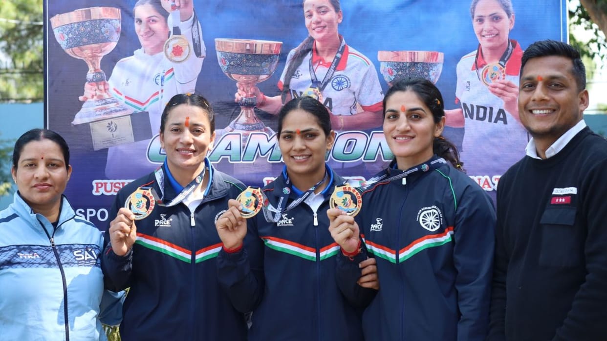 National players Pushpa Rana Jyoti and Bhavna welcomed in Dharamshala job Demand from government