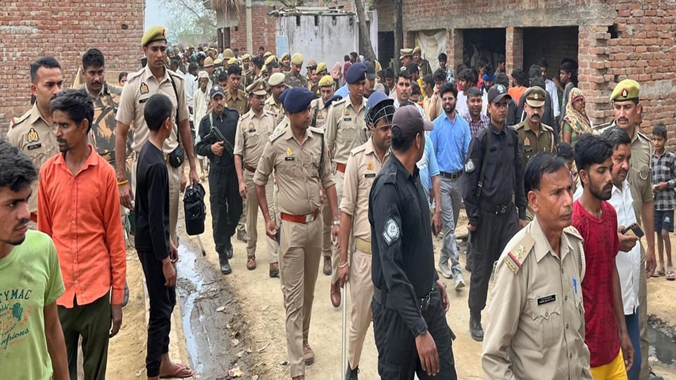 Two parties clashed over installing Ambedkar statue in Dadon