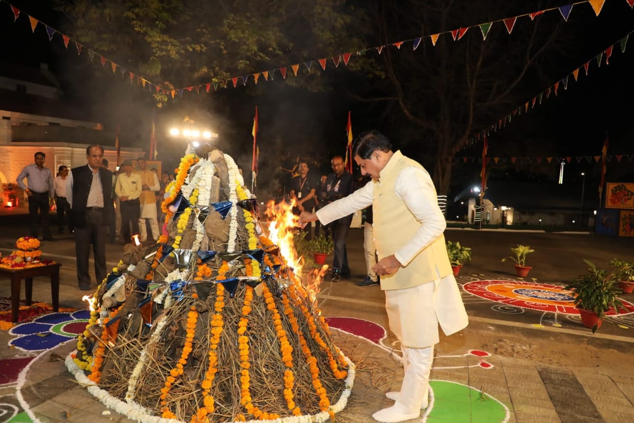 MP News: CM Dr. Yadav congratulated and wished the people of the state on Holi