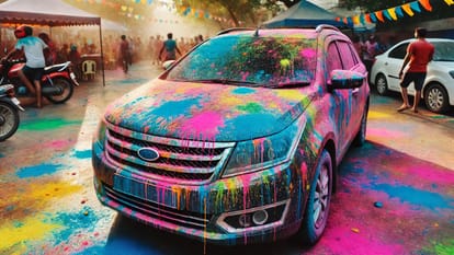 Holi 2026: Simple Ways to Remove Gulal and Colour Stains From Vehicles