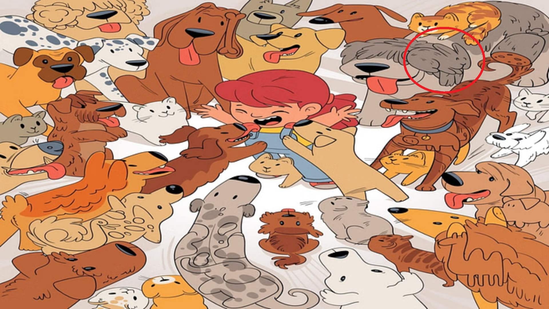 Optical Illusion iq test brain test if you have hawk eyes then find rabbit Within 9 Seconds