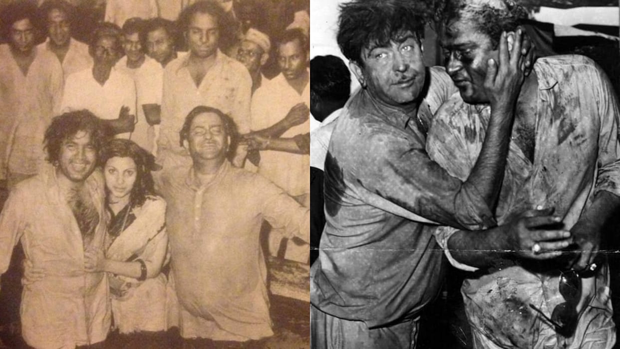 Raj Kapoor Rk Studios Holi Party Celebration Amitabh Bachchan Subhash Ghai Dev Anand Know All Details in Hindi