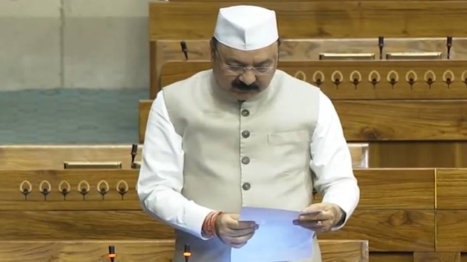 issue of railway project echoed in Parliament House MP Kishori Lal Sharma fired questions to government