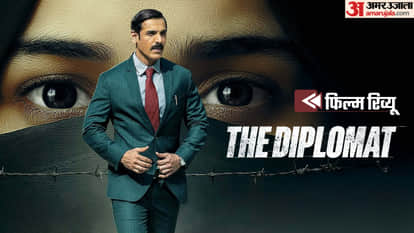 The Diplomat Movie Review in Hindi by Pankaj Shukla John Abraham Shivam Nair Sadia Khateeb Sharib Revathy