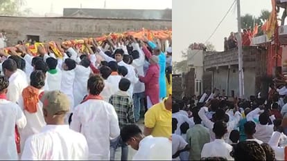Bihar News : ancient tradition holi Anokhi Holi 2025 People of Lakhisarai celebrate Holi in Sheikhpura bihar