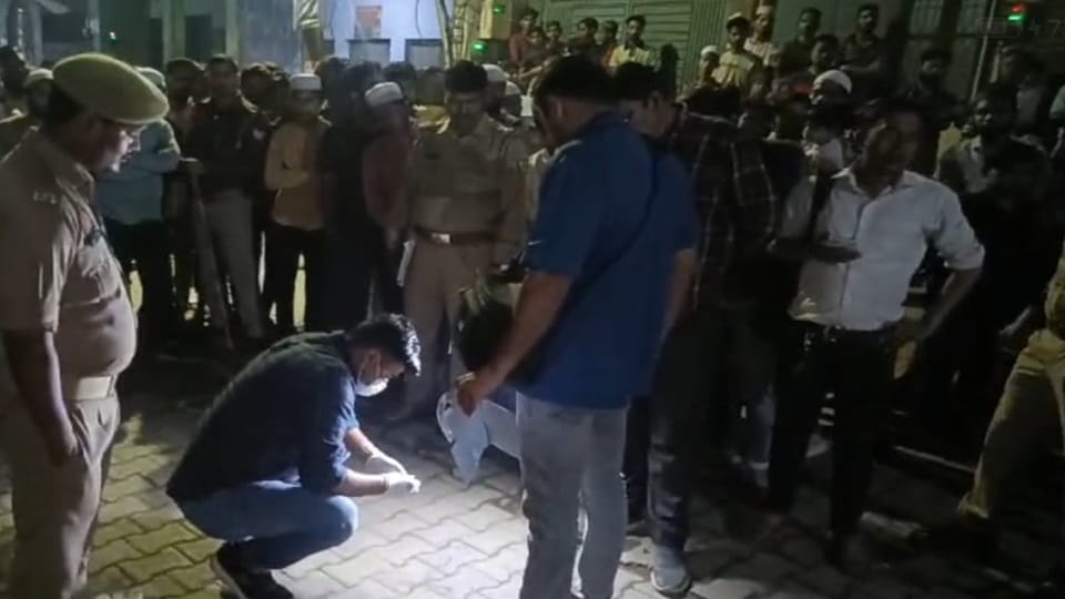 A young man was shot dead in Shahjamal, Aligarh