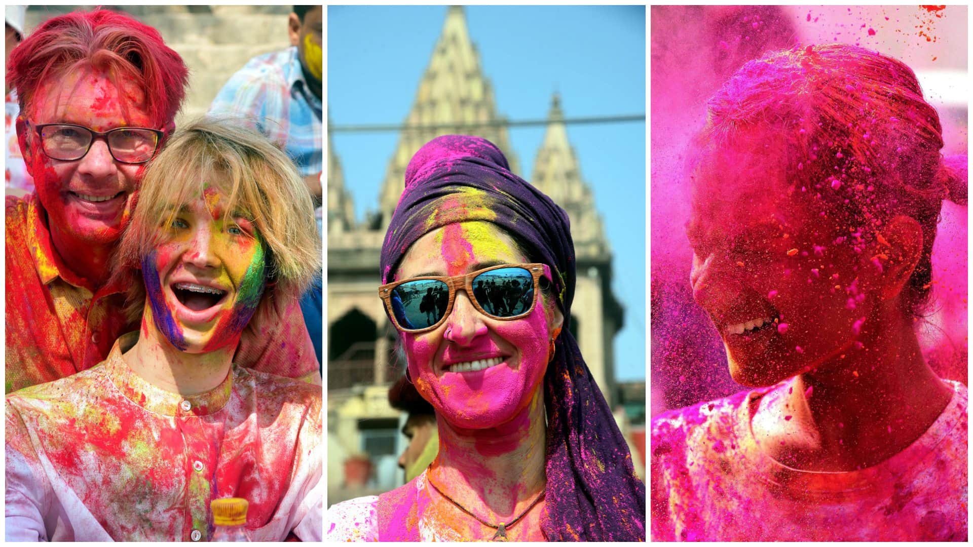 Holi Photos: whole country is drenched in abir gulal Politicians colored See festival of colors in pictures