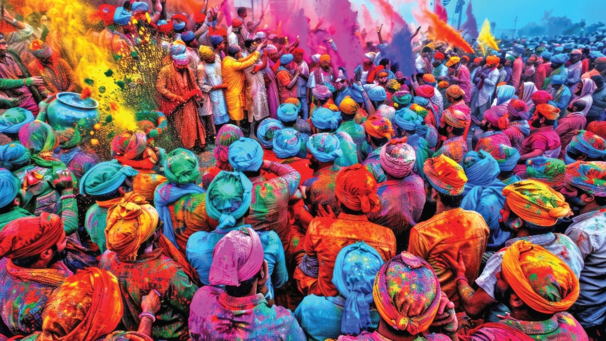 Holi 2025: Holi colours of crematorium in Baba Vishwanath city Kashi