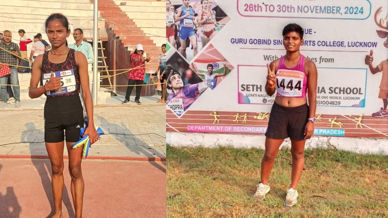 National Youth Athletics Championship daughter of labourer won gold in 1000 meter race