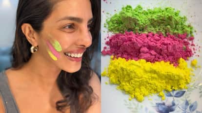 Priyanka Chopra shares photos from set says Its working Holi for us wishing everyone laughter and togetherness