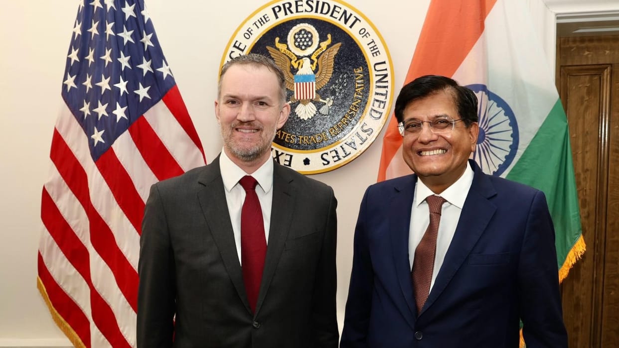 "Approach will be guided by India First,": Piyush Goyal on his meeting with US Trade representative