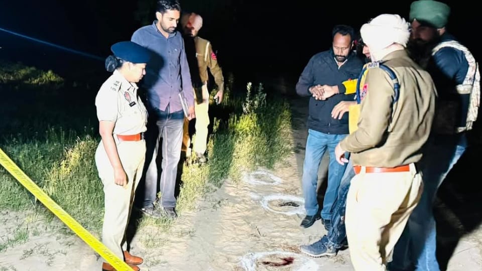 Encounter in Faridkot bambiha gang shooter arrest