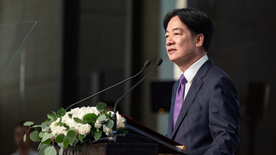 President Lai Ching-te says China intrusion not be tolerated Taiwan take retaliatory steps