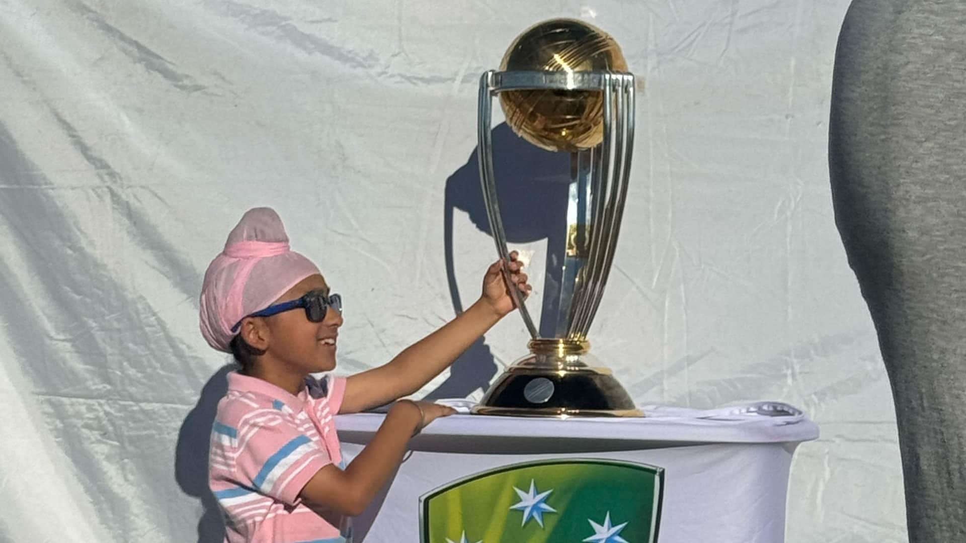 Cricket Australia took the ICC Cricket World Cup 2023 Trophy to Holi events in Melbourne extended wishes