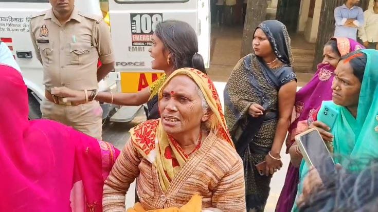 Mother and child died in Sonbhadra Allegation of negligence in operation