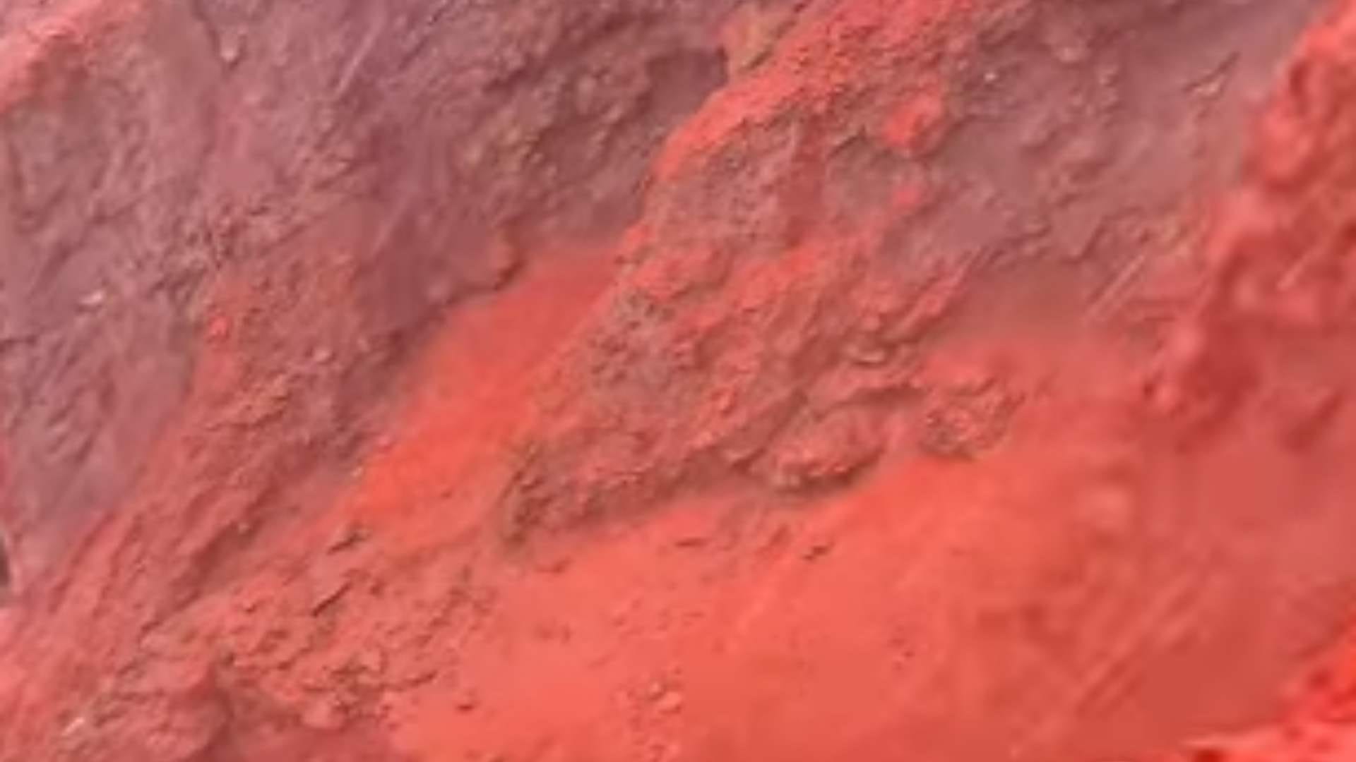 blood rain covers iran beach in red mystery know all details about blood rain