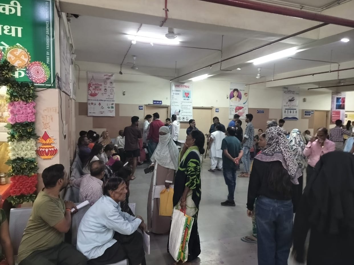 Indore: Difficulty in breathing, fever and then pneumonia, patients of dangerous fever are increasing in Indor