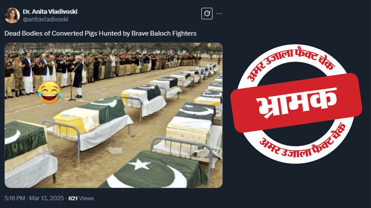 Baloch Liberation Army killing Pakistani soldiers is false