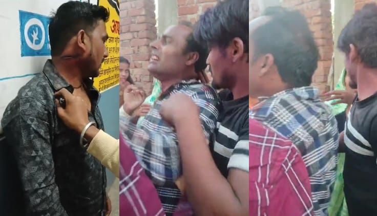 family fired upon bullies had stopped them from writing on Holi six seriously injured