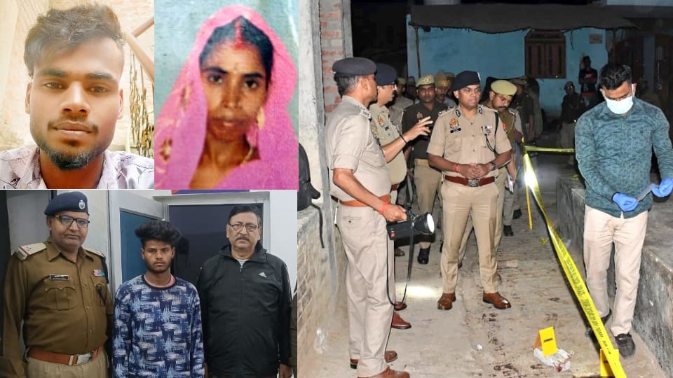 kaushambi mother son murder Accused wanted to kill by torturing him Shocking confession by Killer Shani