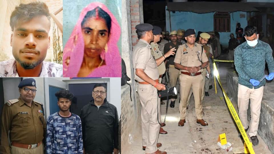 kaushambi mother son murder Accused wanted to kill by torturing him Shocking confession by Killer Shani