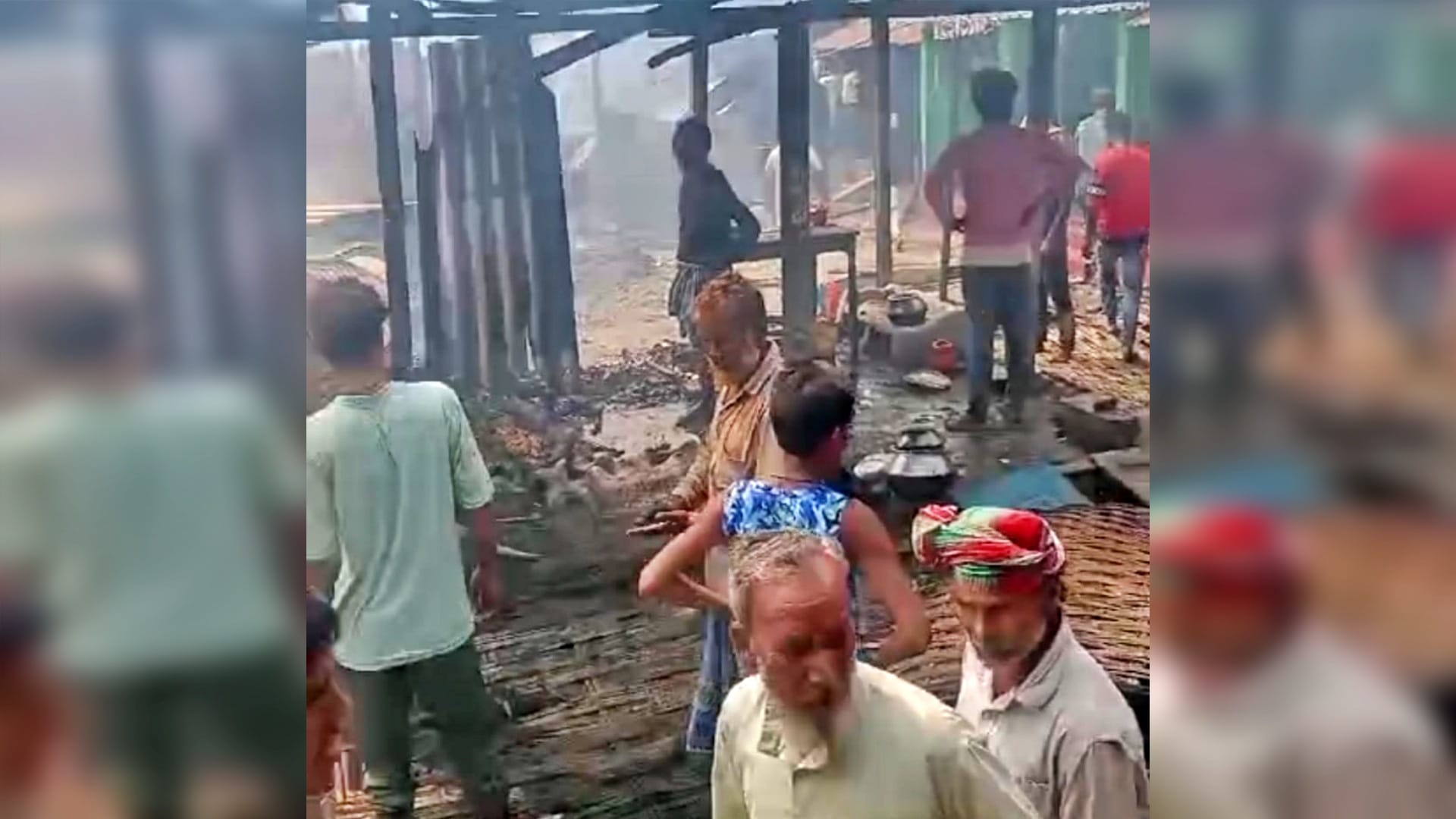Kishanganj: Dozens of houses burnt to ashes due to massive fire, property worth lakhs lost; 1 cattle also died