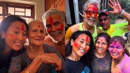 Milind Soman Ankita Konwar extend wishes to fans on holi says Wishing you all sweetest fruit of your hard work
