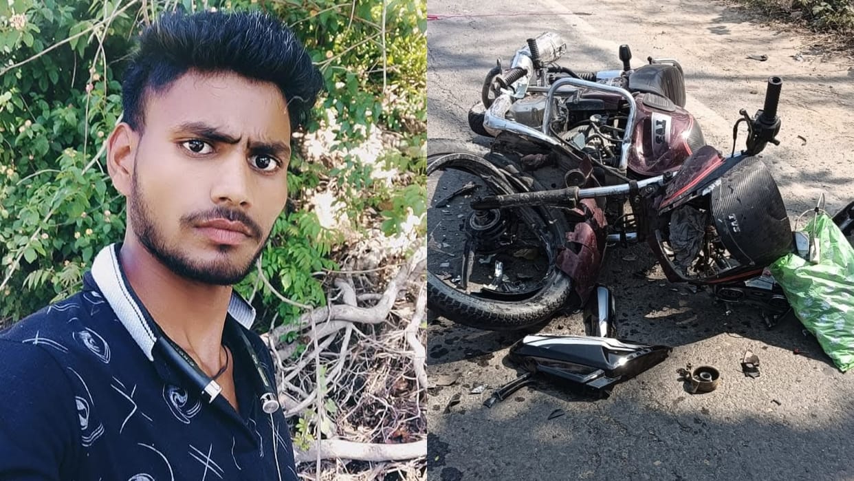 man died in road accident he going to play Holi at his in-laws house in bareilly