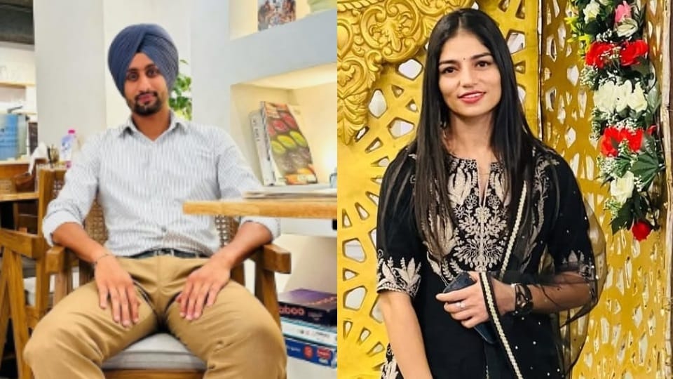 Jalandhar hockey player Mandeep marry Hisar Udita on March 21