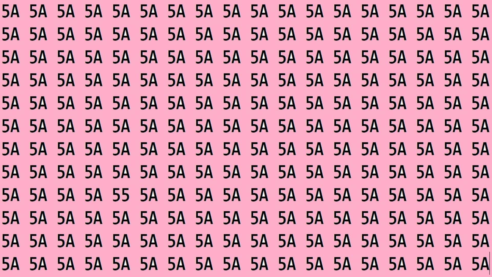 Optical Illusion Iq Test Brain Test If You Have Hawk Eyes then Find 55 in 15 Seconds