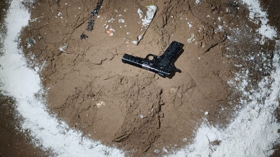 Encounter between shivsena leader murder accused and police in Moga