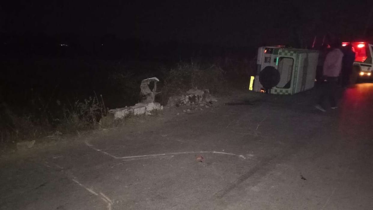 Mahtari Express met with an accident in korba
