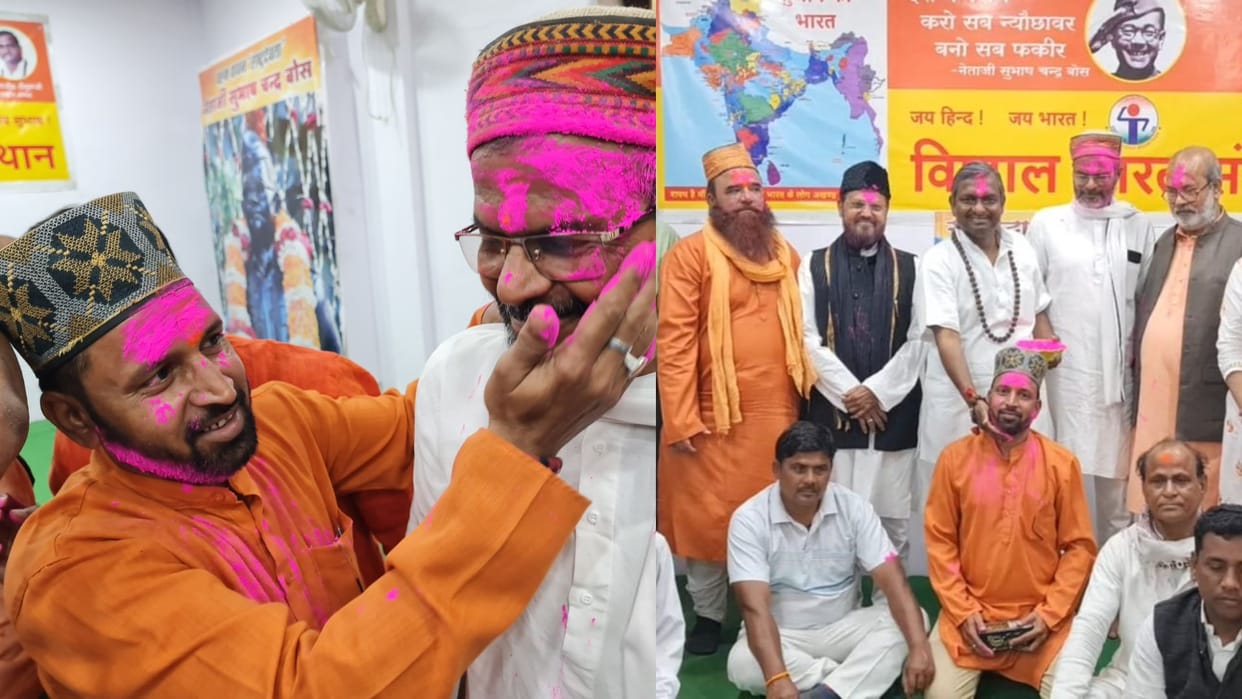 An example of Ganga-Jamuni tehzeeb was seen